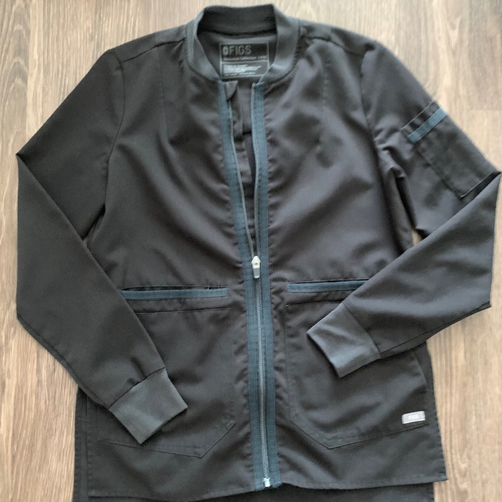 Figs Bellery jacket Black Xxsmall